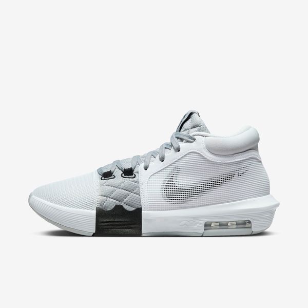 Чоловічі кросівки Nike LeBron Witness 8 'White Light Smoke Grey'| FB2239-100 FB2239-100 фото