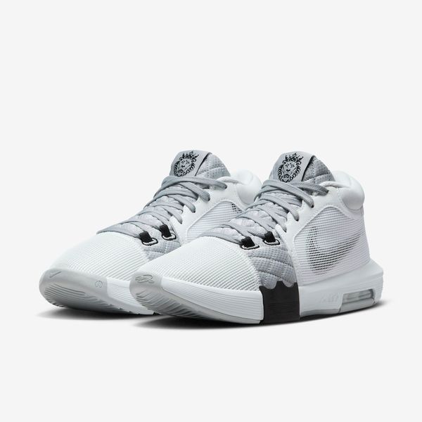 Чоловічі кросівки Nike LeBron Witness 8 'White Light Smoke Grey'| FB2239-100 FB2239-100 фото