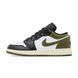 Підліткові кросівки Air Jordan 1 Low GS 'Black Toe Medium Olive'| 553560-092 553560-092 фото 1