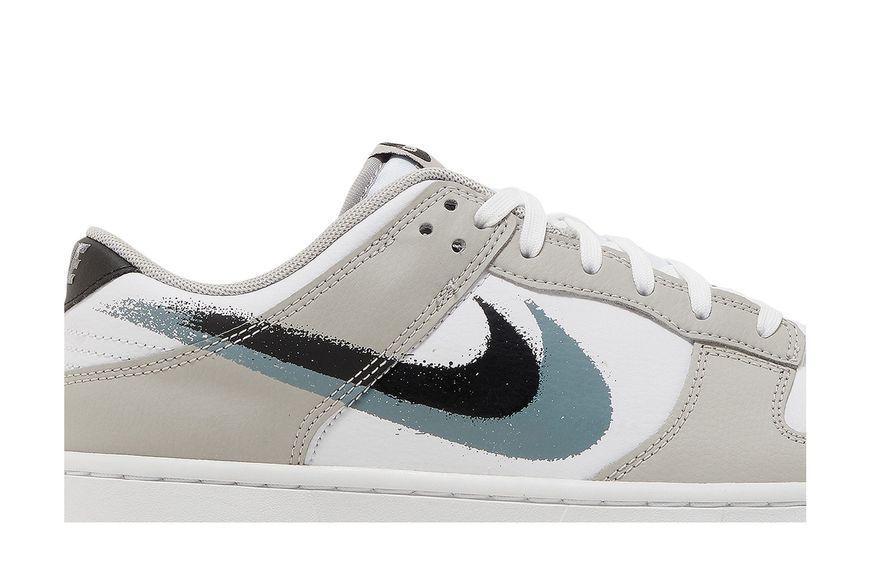 Кросівки Nike Dunk Low 'Spray Paint Swoosh'| FD0661-100 FD0661-100 фото