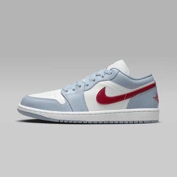 Жіночі кросівки Air Jordan Wmns 1 Low 'Blue Whisper Dune Red'| DC0774-164 DC0774-164 фото