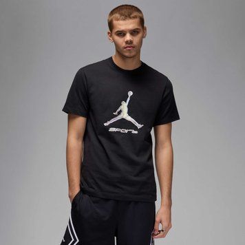 Чоловіча футболка Nike Air Jordan Sport Dri-Fit Graphic T-Shirt Black | HQ7984-010 HQ7984-010 фото