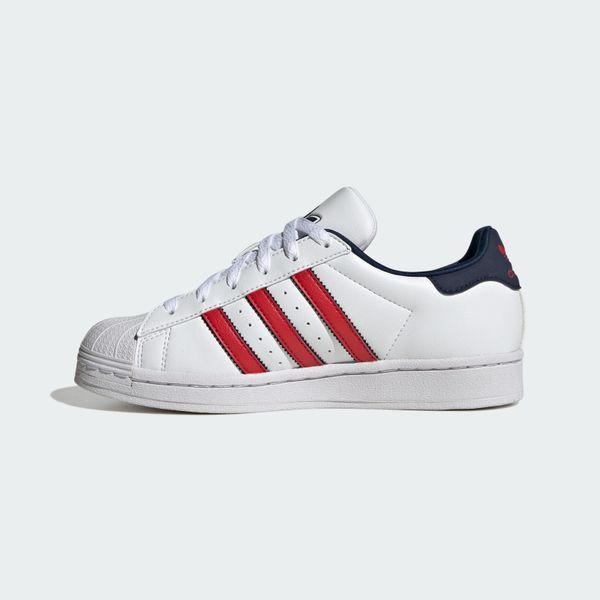 Кросівки adidas Superstar Big Kid 'White Scarlet Indigo'| IG0249 IG0249 фото