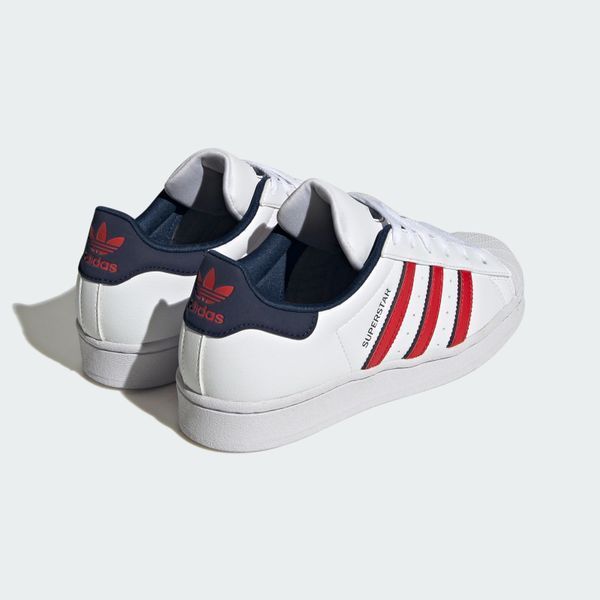 Кросівки adidas Superstar Big Kid 'White Scarlet Indigo'| IG0249 IG0249 фото