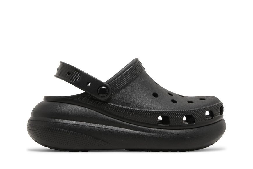 Жіночі капці Crocs Classic Crush Clog 'Black'| 207521-001 207521-001 фото