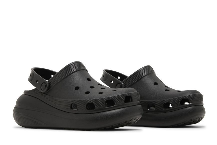 Жіночі капці Crocs Classic Crush Clog 'Black'| 207521-001 207521-001 фото