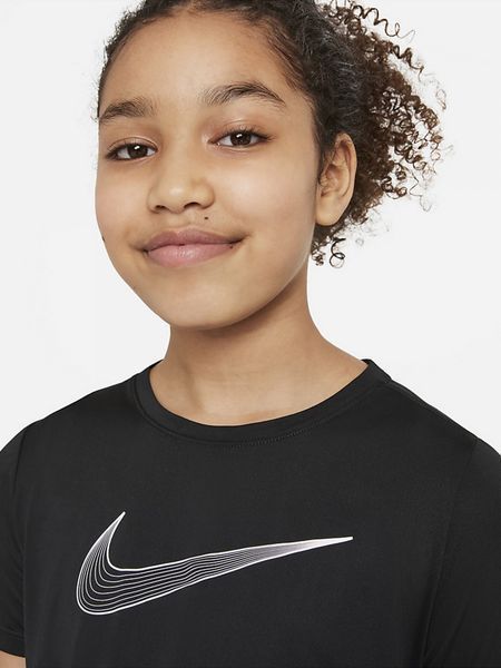 Дитяча футболка Nike G NK DF ONE SS TOP GX | DD7639-010 DD7639-010 фото