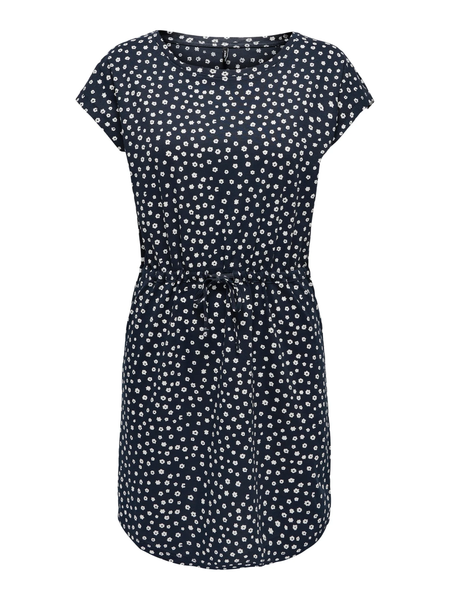 Сукня ONLY Onlmay S/S Dress NOOS | 15153021-NIGHT SKY-AOP:LE 15153021-NIGHT SKY-AOP:LE фото