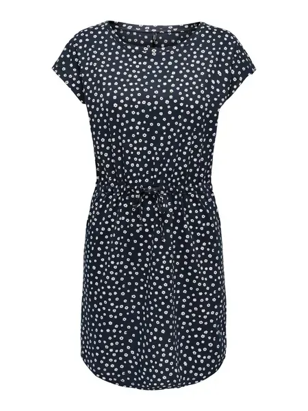 Сукня ONLY Onlmay S/S Dress NOOS | 15153021-NIGHT SKY-AOP:LE фото