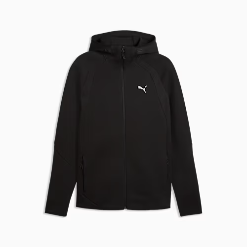 Толстовка Puma Толстовка EVOSTRIPE FZ Hoodie Puma L Чорний | 69219001 69219001 фото