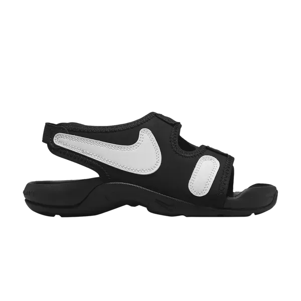 Дитячі сандалі Nike Sunray Adjust 6 PS 'Black White'| DX5545-002 фото