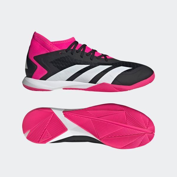 Кросівки adidas PREDATOR ACCURACY.3 INDOOR 'Core Black / Cloud White / Team Shock Pink 2'| GW7069 GW7069 фото