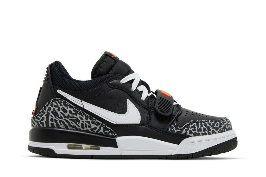 Підліткові кросівки Air Jordan Legacy 312 Low GS 'Black White Safety Orange'| CD9054-018 CD9054-018 фото