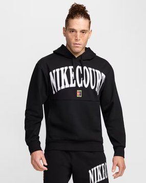 Худі unisex Nike Court Heritage Hoodie Black | FQ2093-010 FQ2093-010 фото