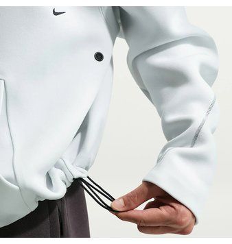 Чоловіча толстовка Nike Tech Fleece White | IF1319-101 IF1319-101 фото