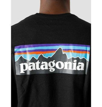Чоловічий світшот Patagonia P-6 Logo Uprisal Crew Sweatshirt Black | BLK39657 BLK39657 фото