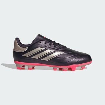 Дитячі бутси adidas Copa Pure II Club FxG Junior 'Aurora Black / Platinum Metallic / Turbo'| IG8737 IG8737 фото