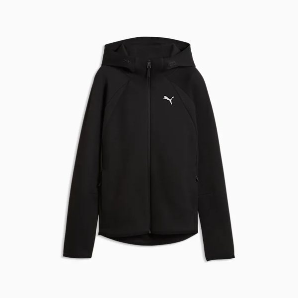 Толстовка Puma Толстовка EVOSTRIPE Full-Zip Hoodie DK Puma XS Чорний | 69189801 69189801 фото