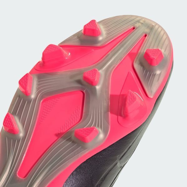 Дитячі бутси adidas Copa Pure II Club FxG Junior 'Aurora Black / Platinum Metallic / Turbo'| IG8737 IG8737 фото
