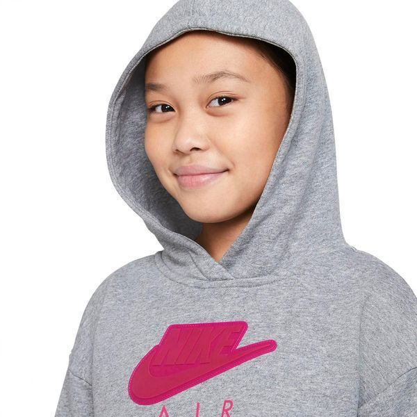 Підлітковий худі Nike Sportswear Air FT Crop Hoodie | DA1173-091 DA1173-091 фото