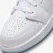 Кросівки Nike GS Air Jordan 1 Low White Ice Blue Glitter Swoosh | FQ9112-100 FQ9112-100 фото 7