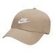Чоловіча кепка Nike Club Unstructured Futura Wash Cap 'Khaki'| FB5368-657 FB5368-657 фото 2