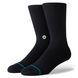 Шкарпетки Stance Icon Crew Sock M311D14ICO-BLACK/WHITE | M311D14ICO-BLACK-WHITE M311D14ICO-BLACK-WHITE фото 1
