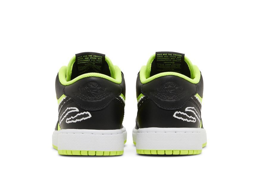 Підліткові кросівки Air Jordan 1 Low SE GS 'Big Cat Energy'| DX6666-701 DX6666-701 фото
