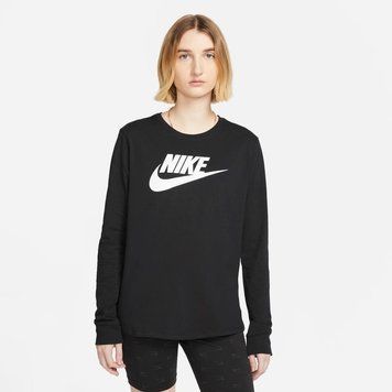 Жіноча футболка Nike Sportswear Club Long Sleeve | FJ0441-010 FJ0441-010 фото