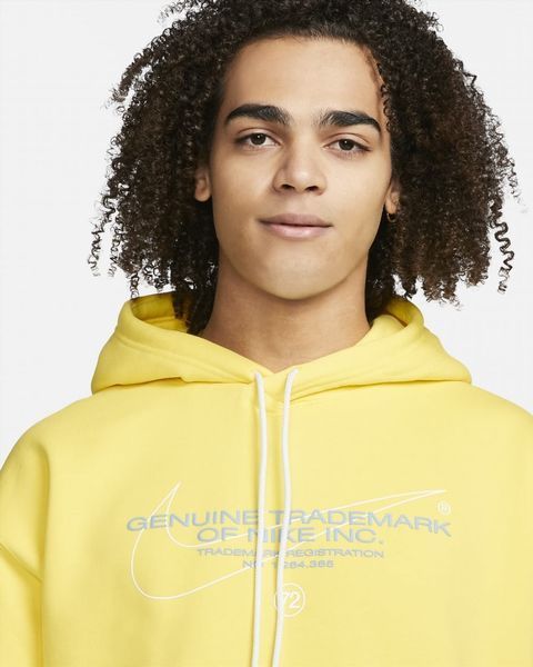 Худі Nike SB Fleece Gen Trademark Logo yellow strike | DR1028-765 DR1028-765 фото