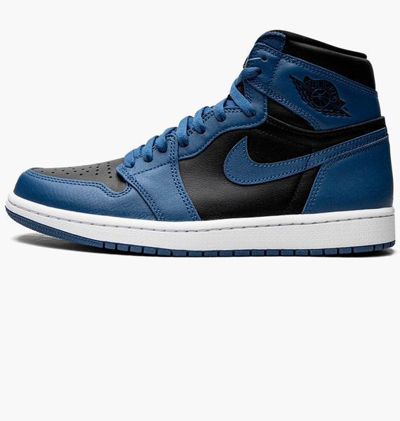 Кросівки unisex Jordan 1 Retro High OG Dark Marina Blue | 555088-404 555088-404 фото