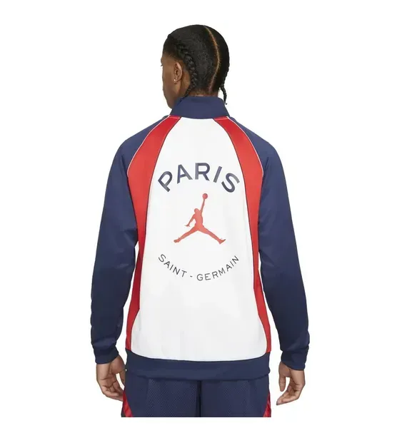 Чоловічий світшот Air Jordan Paris Saint-Germain Anthem 2.0 Blue | DB6489-100 фото