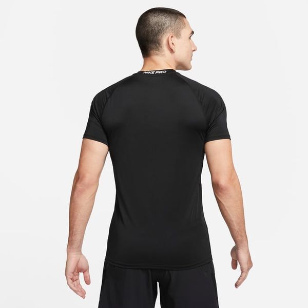 Чоловіча футболка Nike Pro Dri-FIT Slim Short-Sleeve Top 'Black'| FB7929-010 FB7929-010 фото
