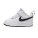 Дитячі кросівки Nike Court Borough Low 2 TD 'White Black'| BQ5453-104 BQ5453-104 фото 1