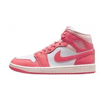 Жіночі кросівки Air Jordan Wmns 1 Mid 'Strawberries And Cream'| BQ6472-186 BQ6472-186 фото
