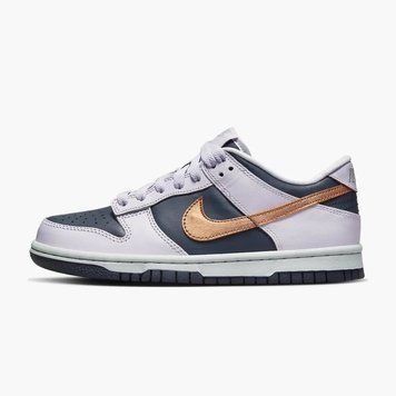 Підліткові кросівки Nike Dunk Low SE GS 'Copper Swoosh'| DX1663-400 DX1663-400 фото
