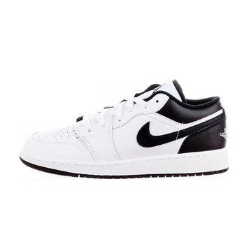 Підліткові кросівки Air Jordan 1 Low GS 'White Black'| 553560-132 553560-132 фото
