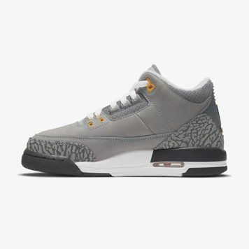 Підліткові кросівки Air Jordan 3 Retro GS 2021 'Cool Grey'| 398614-012 398614-012 фото