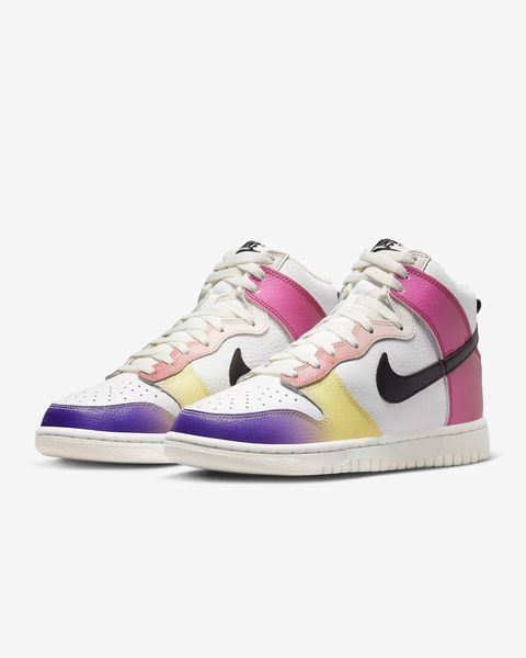 Жіночі кросівки Nike Dunk High 'Multi-Color Gradient'| FD0802-100 FD0802-100 фото