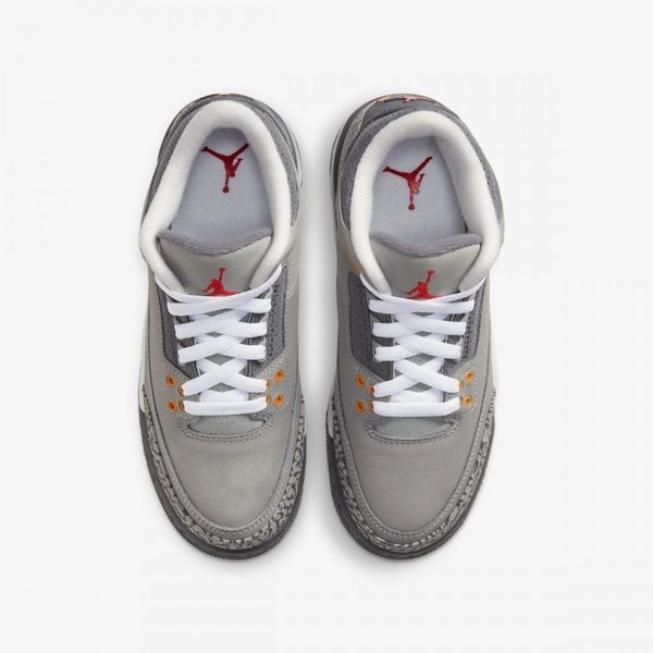 Підліткові кросівки Air Jordan 3 Retro GS 2021 'Cool Grey'| 398614-012 398614-012 фото