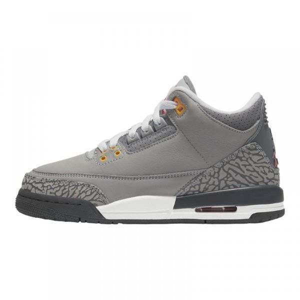 Підліткові кросівки Air Jordan 3 Retro GS 2021 'Cool Grey'| 398614-012 398614-012 фото