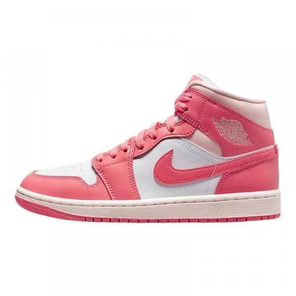 Жіночі кросівки Air Jordan 1 Mid 'Strawberries And Cream'| BQ6472-186 BQ6472-186 фото