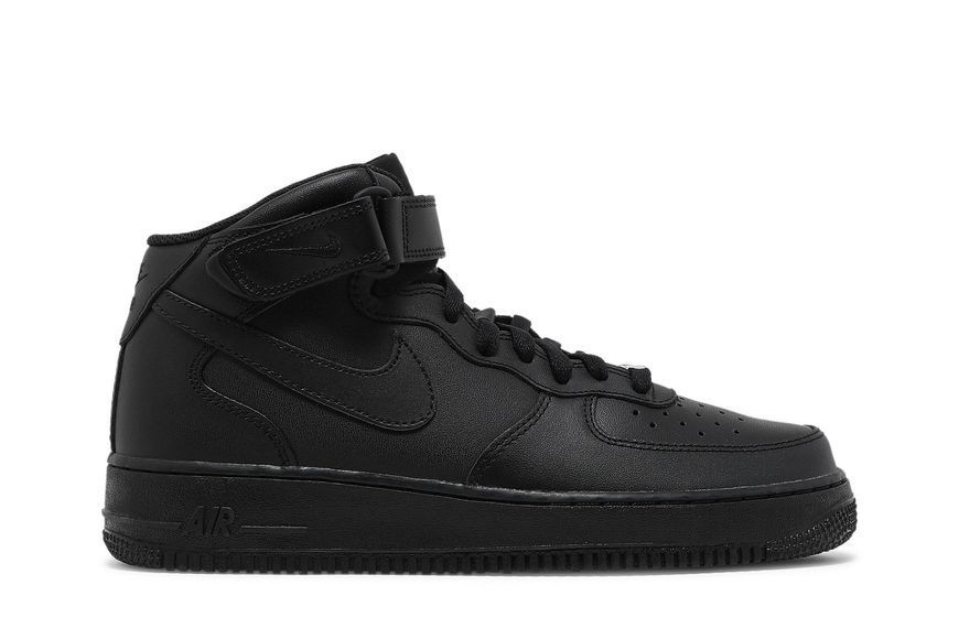 Чоловічі кросівки Nike Air Force 1 Mid '07 'Triple Black'| CW2289-001 CW2289-001 фото