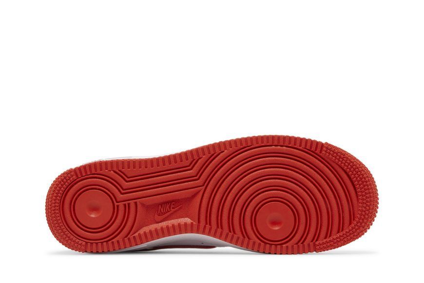 Підліткові кросівки Nike Air Force 1 GS 'White Picante Red'| DV7762-101 DV7762-101 фото