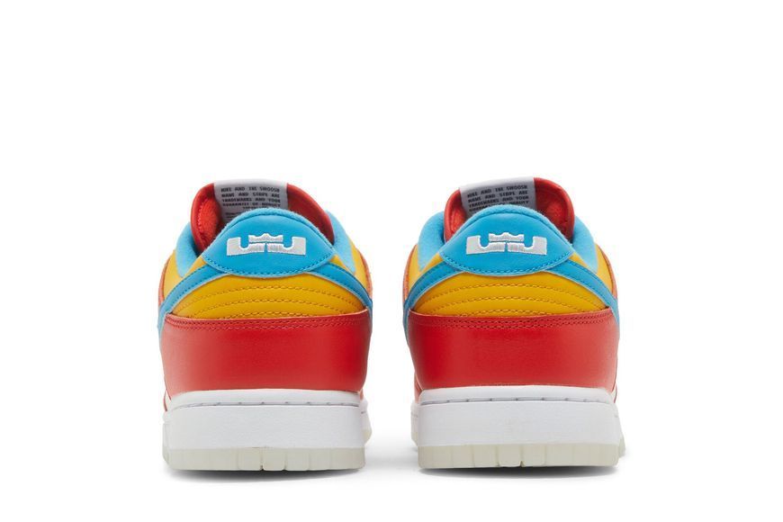 Кросівки Nike LeBron James x Fruity Pebbles x Dunk Low | DH8009-600 DH8009-600 фото