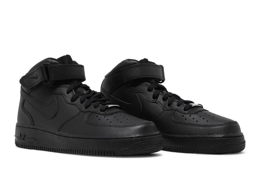 Чоловічі кросівки Nike Air Force 1 Mid '07 'Triple Black'| CW2289-001 CW2289-001 фото
