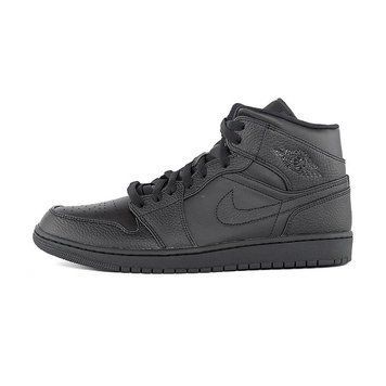 Кросівки Jordan 1 Mid 2020 'Triple Black'| 554724-091 554724-091 фото