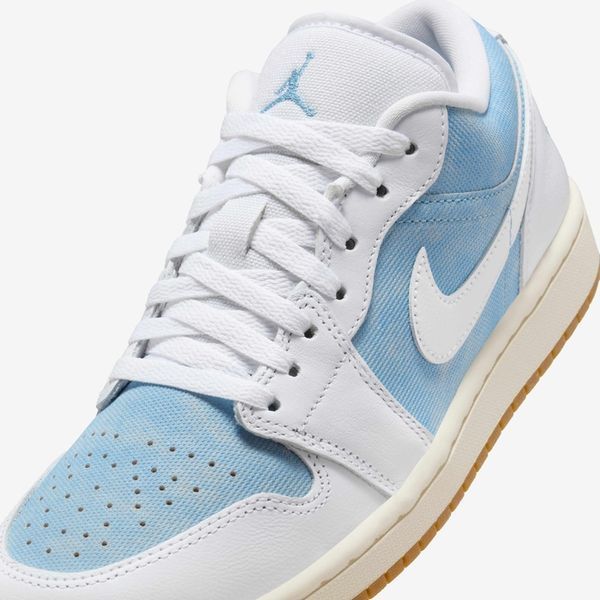 Жіночі кросівки Air Jordan 1 Low SE 'Denim Worn Blue'| HQ2004-400 HQ2004-400 фото