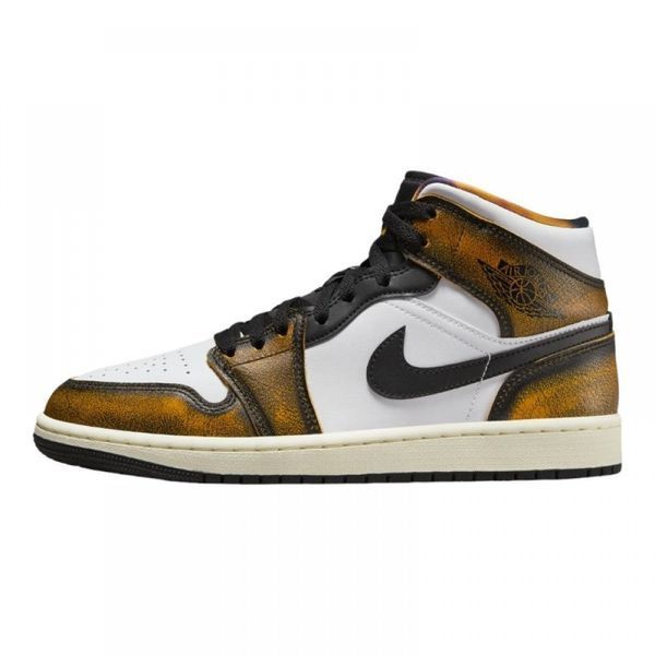 Кросівки Air Jordan 1 Mid SE 'Wear-Away - Taxi'| DQ8417-071 DQ8417-071 фото