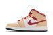 Підліткові кросівки Air Jordan 1 Mid GS 'Light Curry Cardinal Red'| 554725-201 554725-201 фото 4